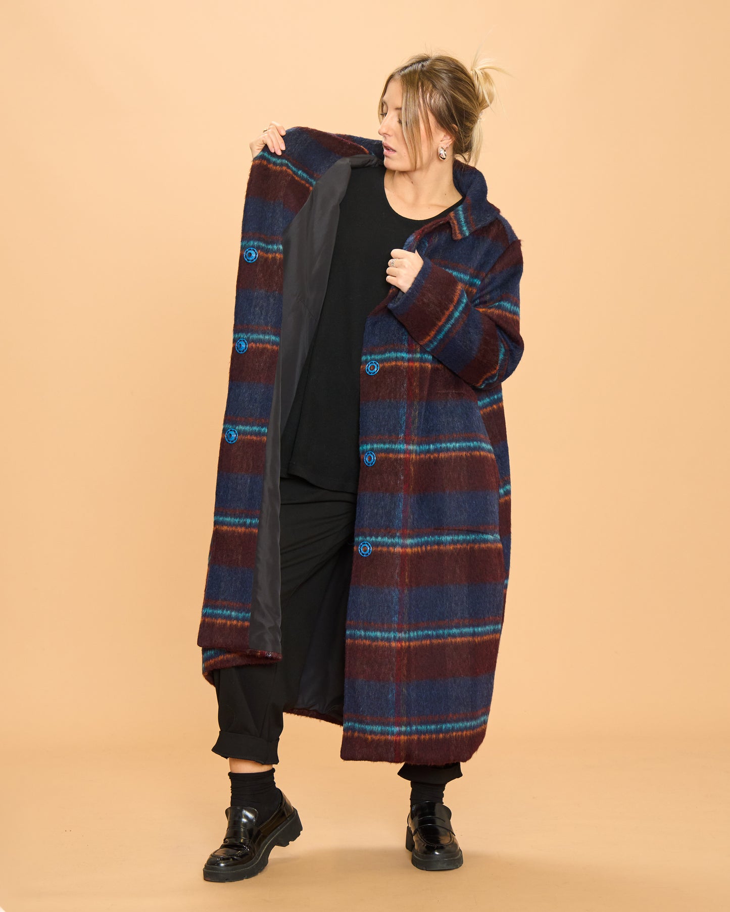 Cappotto Doubleface Check