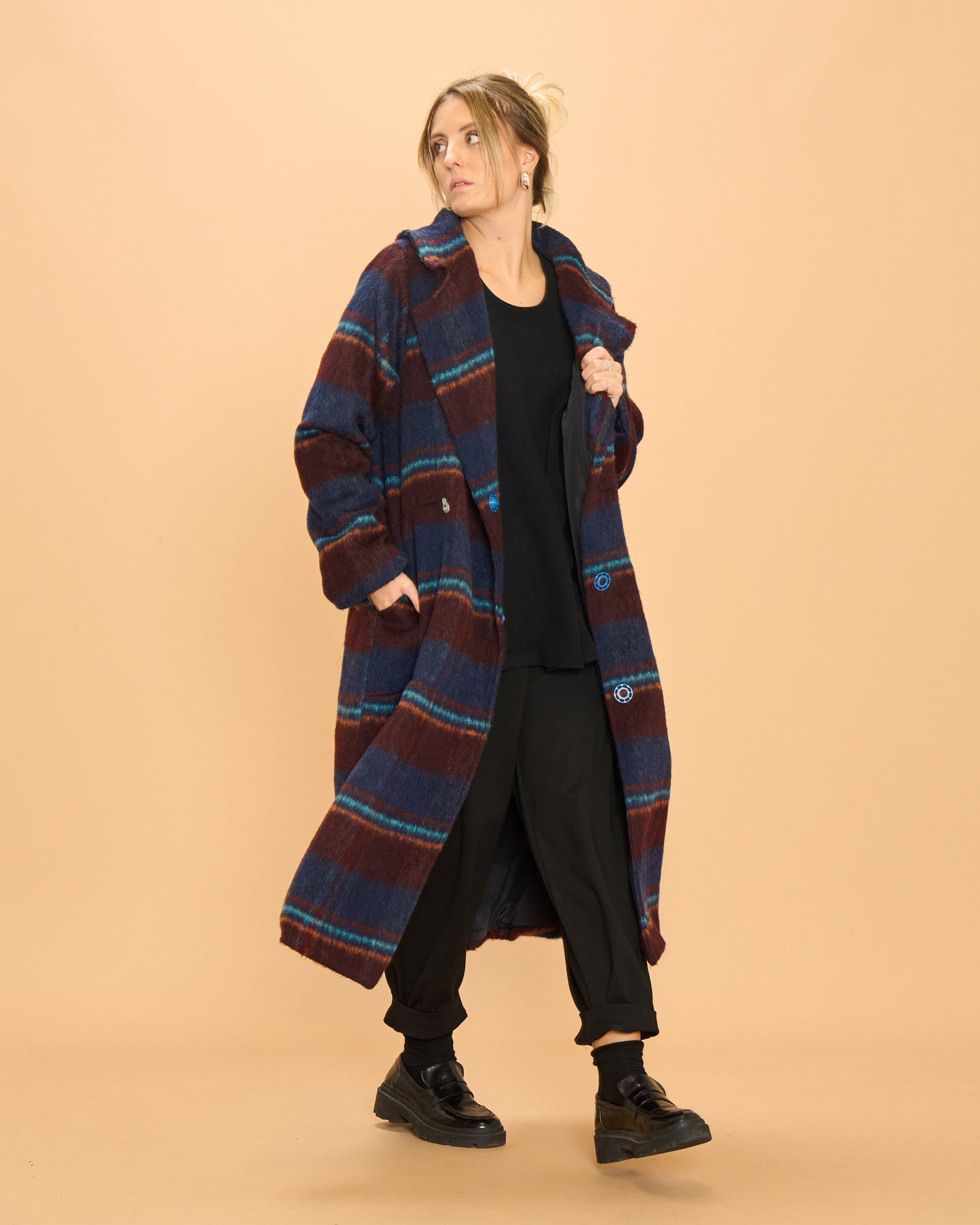 Cappotto Doubleface Check