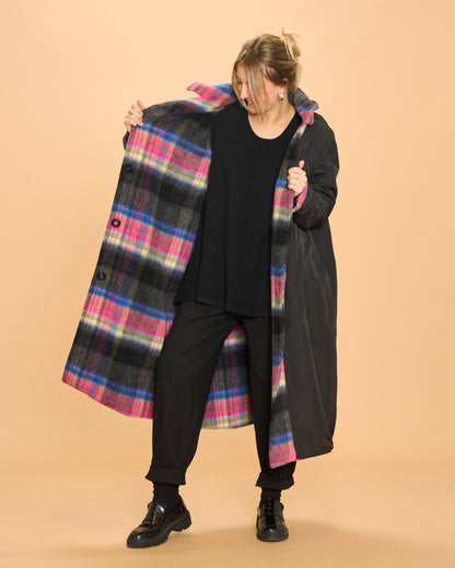 Cappotto Doubleface Check