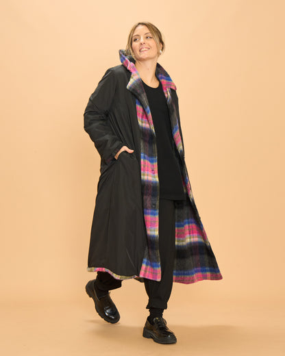 Cappotto Doubleface Check