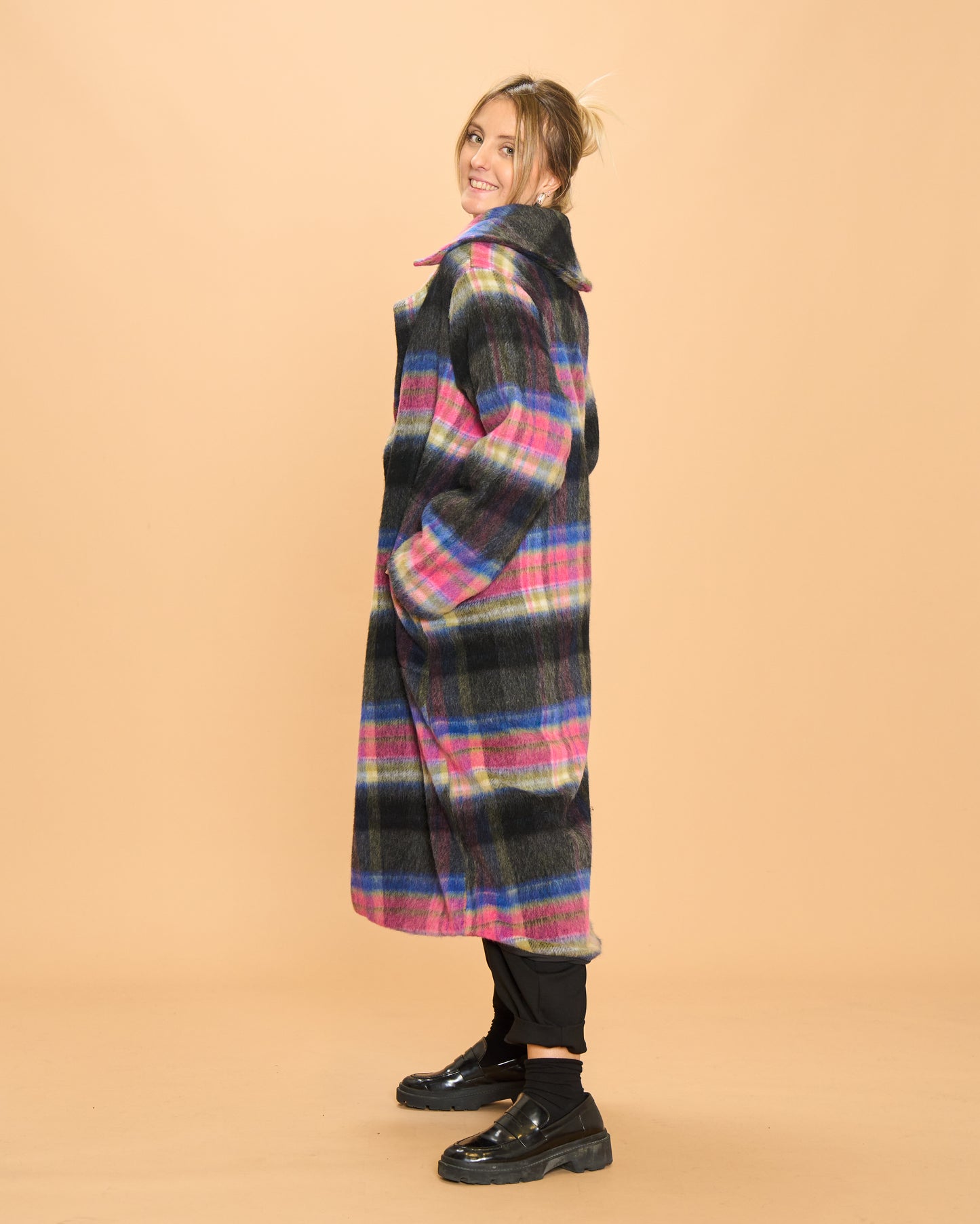 Cappotto Doubleface Check