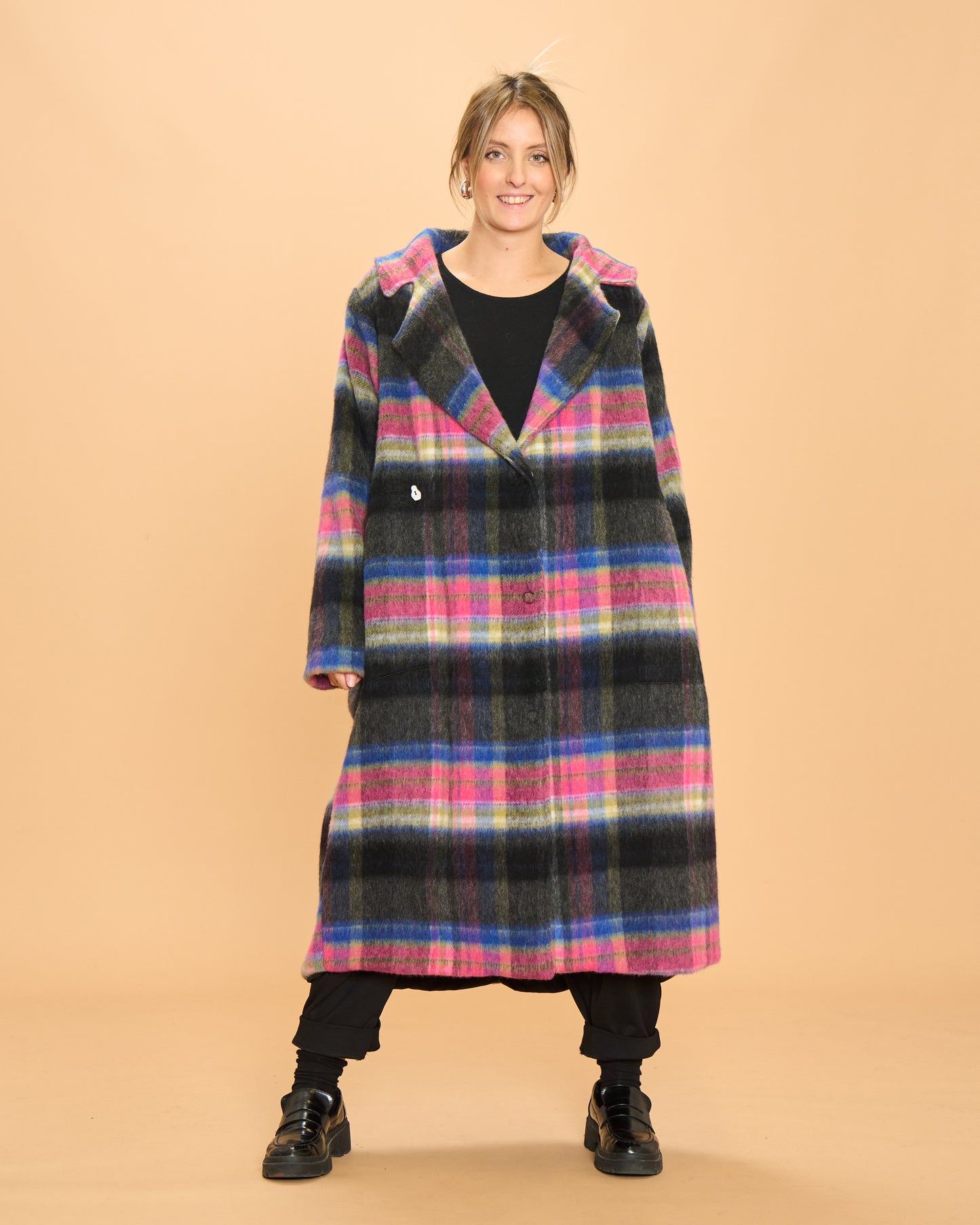 Cappotto Doubleface Check