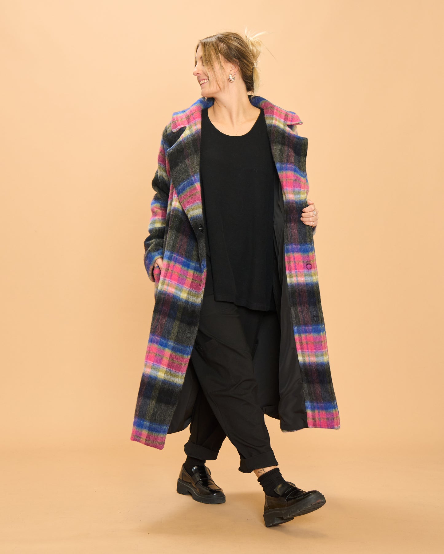 Cappotto Doubleface Check